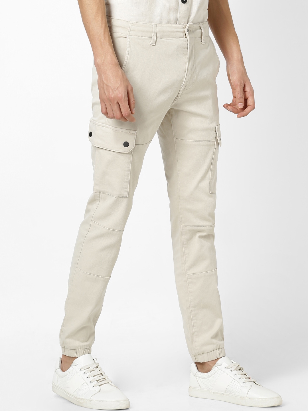 beige mens cargos
