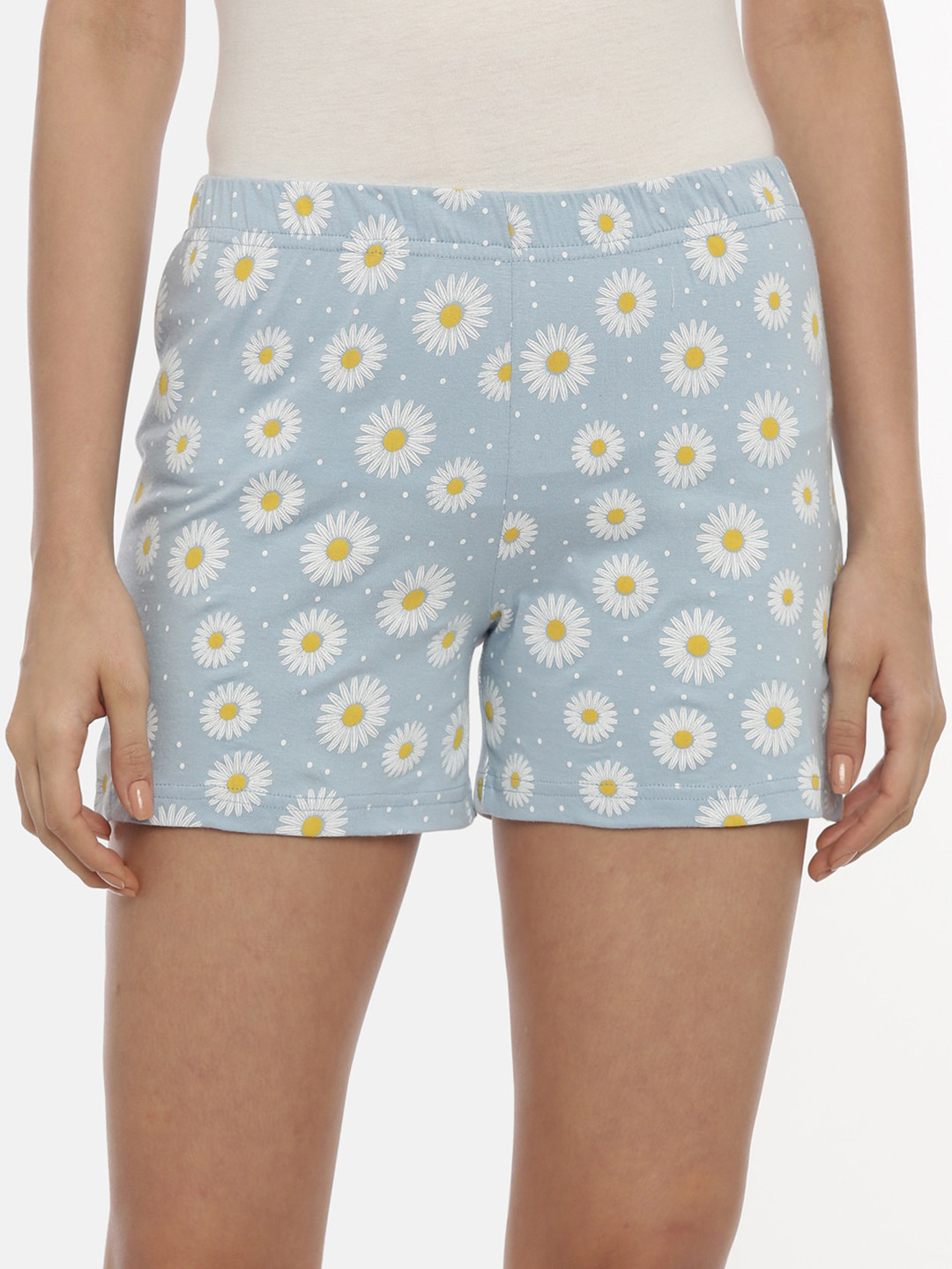 Buy Curare Women Pack Of 2 Printed Cotton Lounge Shorts Lounge Shorts