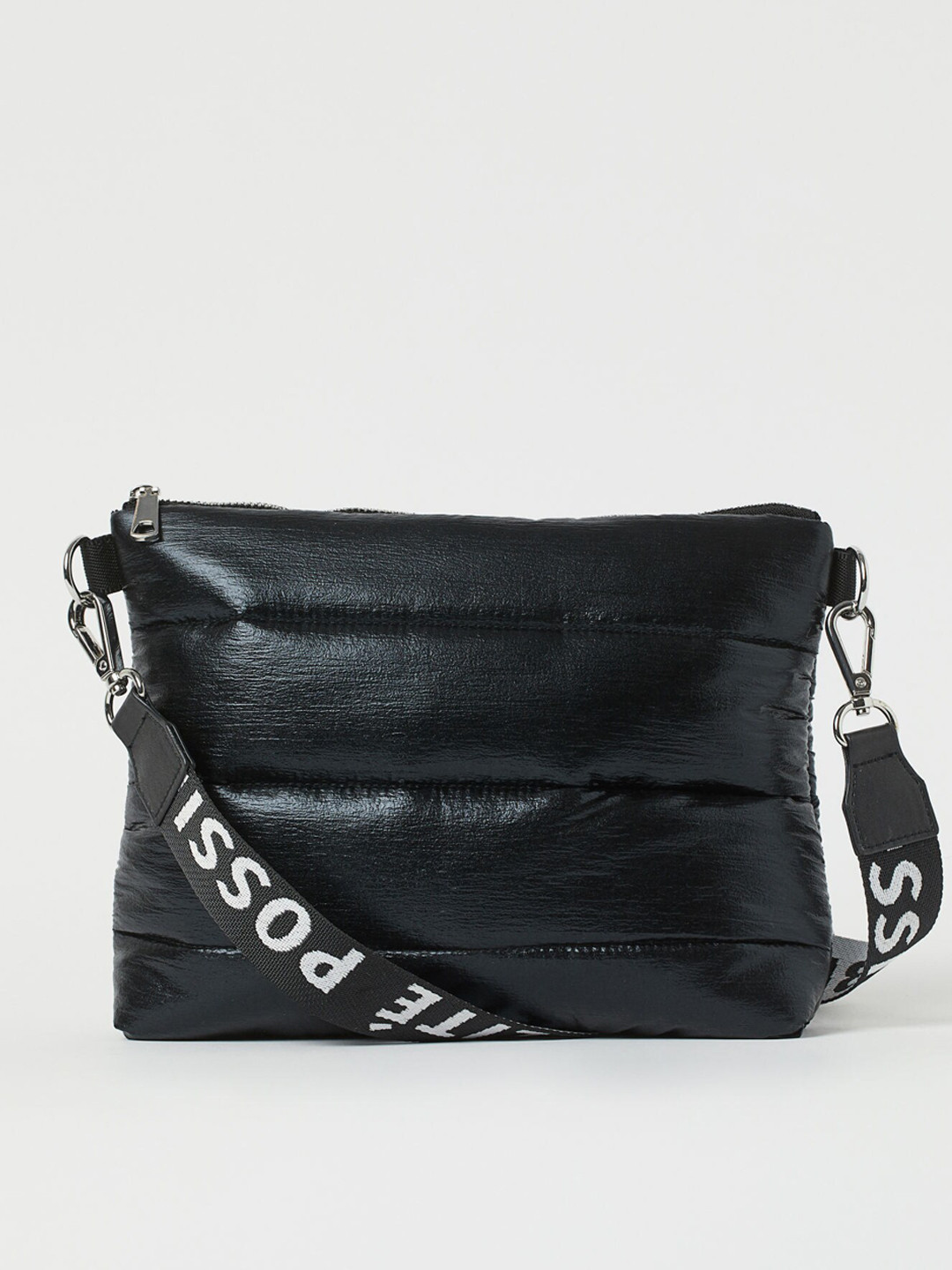 Buy H&M Black Padded Shoulder Bag Travel Accessory for Women 13349288