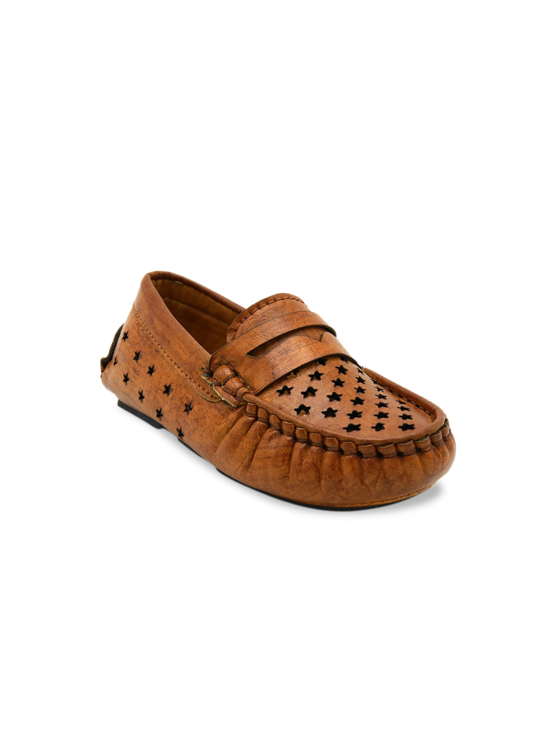 boys tan loafers