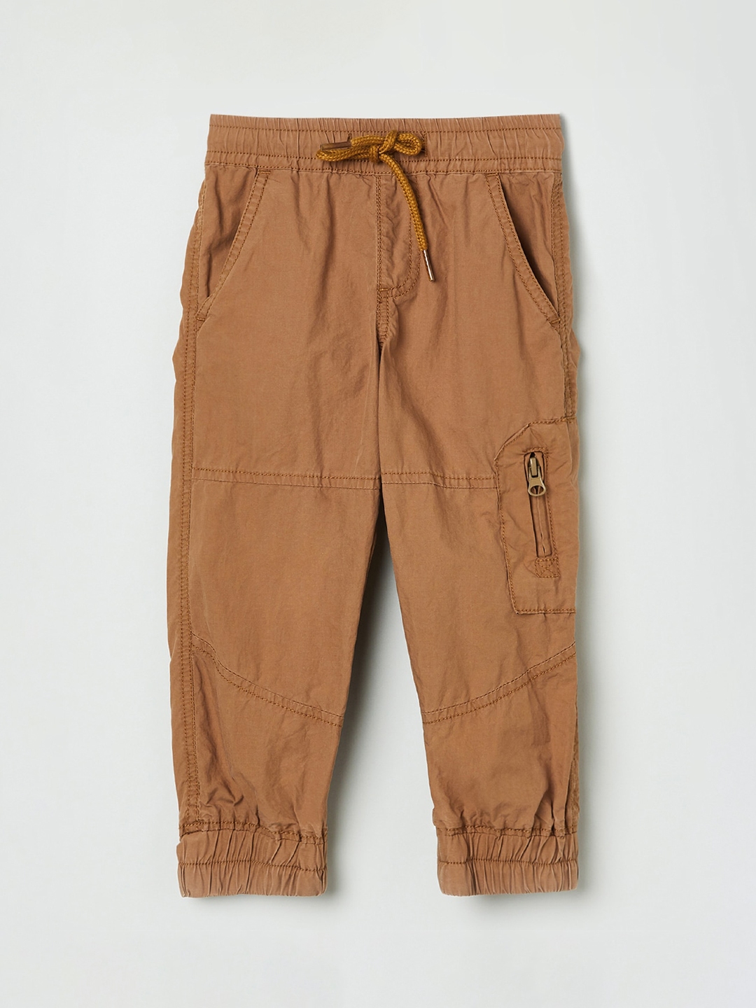 camel color joggers
