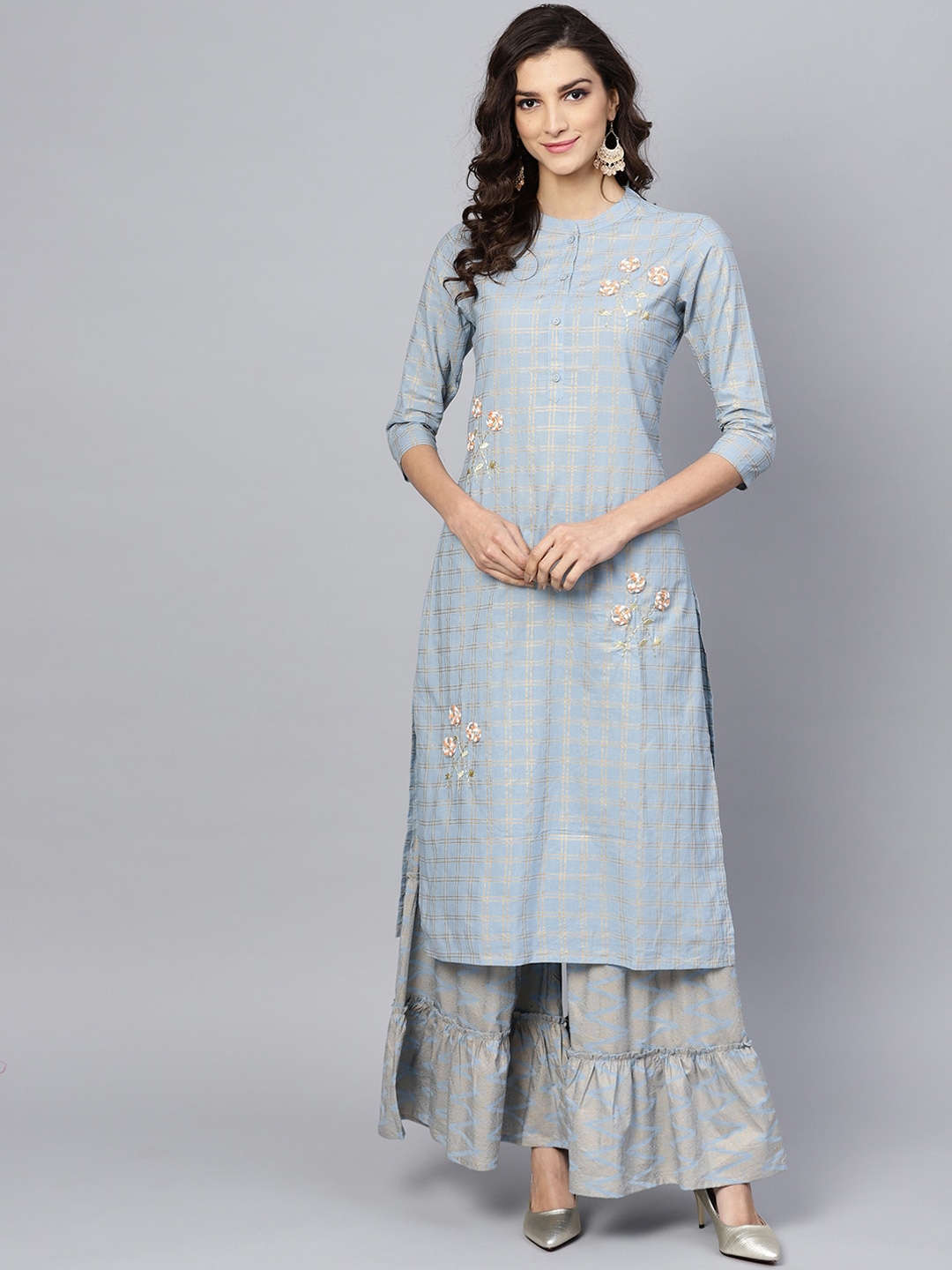 myntra sharara sets