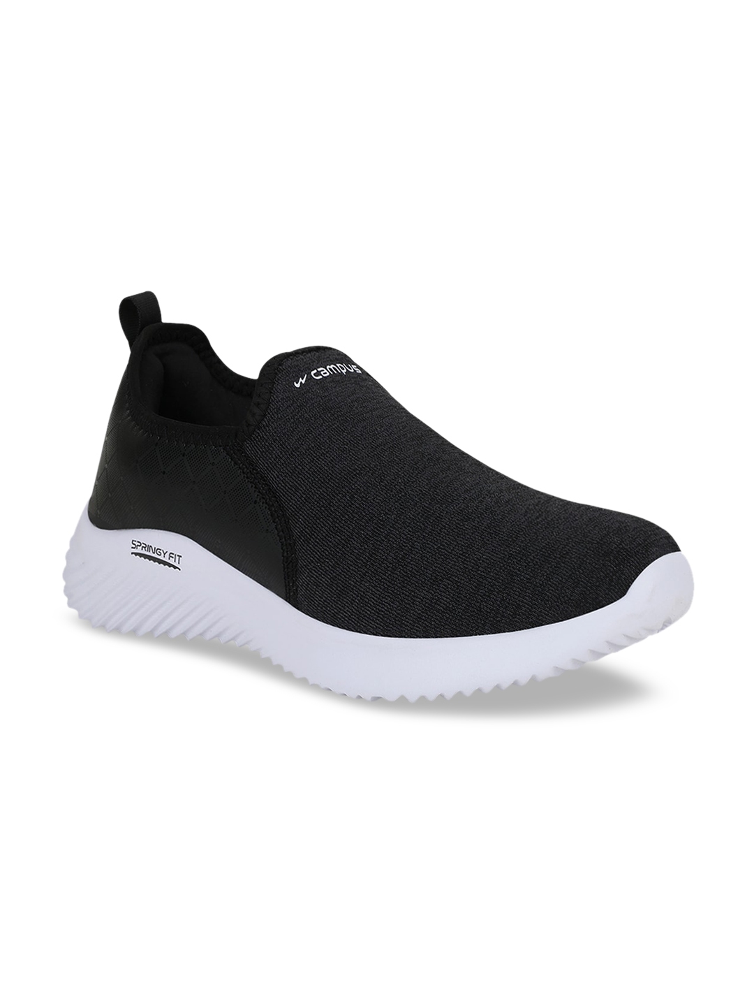 Buy Campus Men Black & White Target Walking Shoes - Sports Shoes for ...