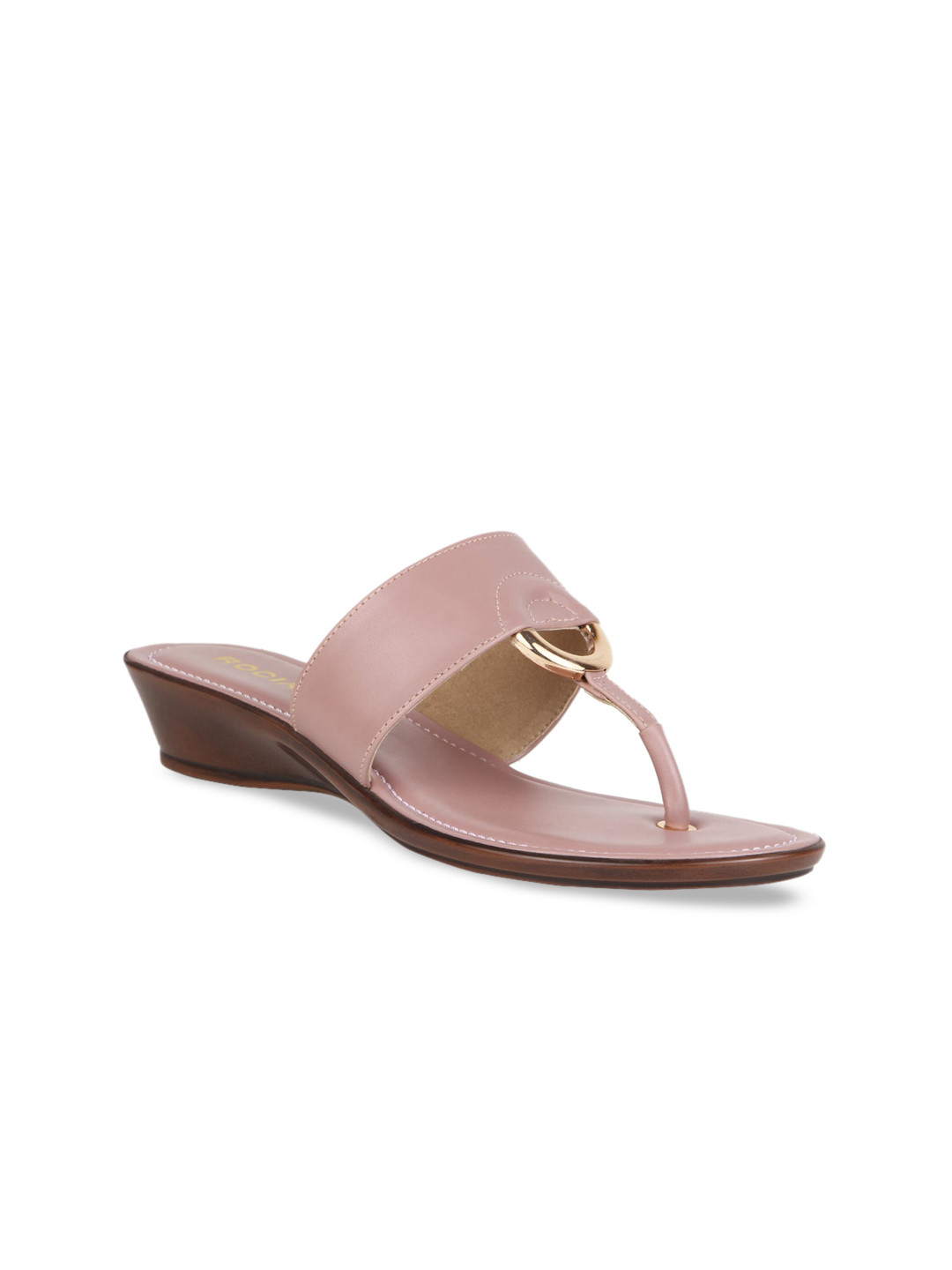 Buy Rocia Women Pink Solid Sandals - Heels for Women 13643050 | Myntra