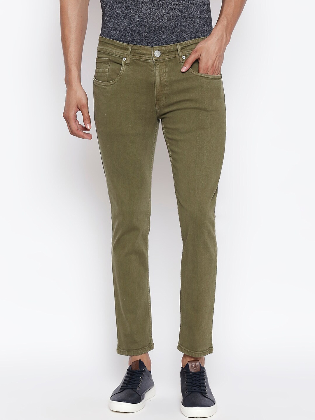 light olive green jeans