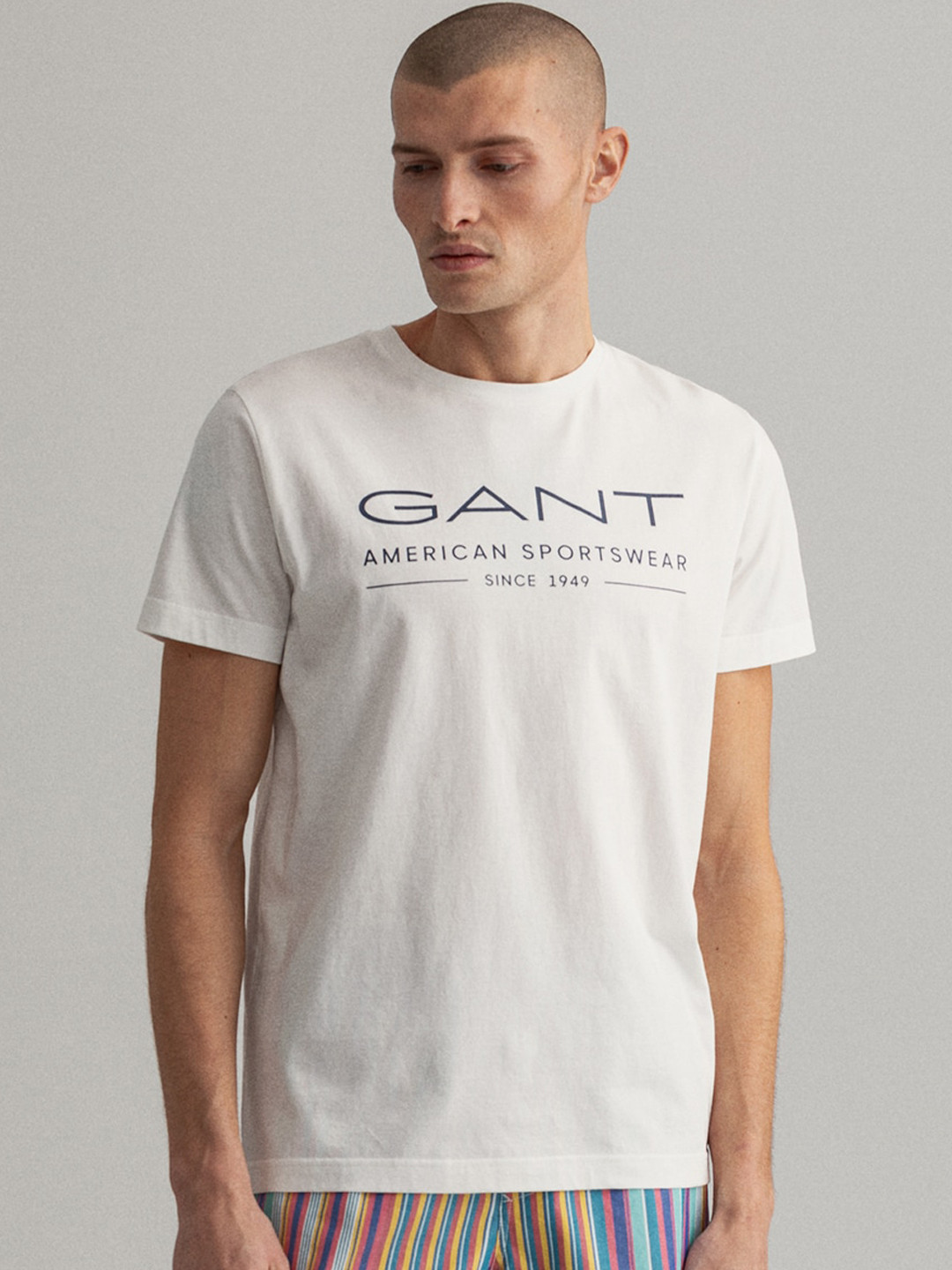 Gant Men Off White Shirt