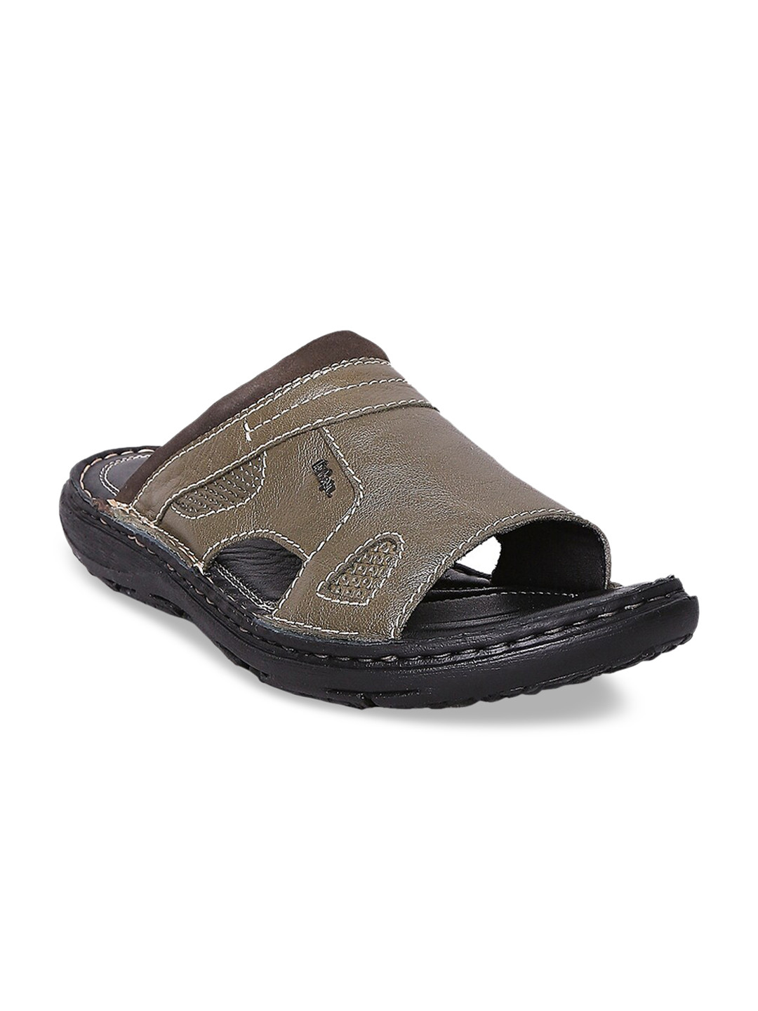 Buy Lee Cooper Men Olive Green Sandals - Sandals for Men 13676962 | Myntra