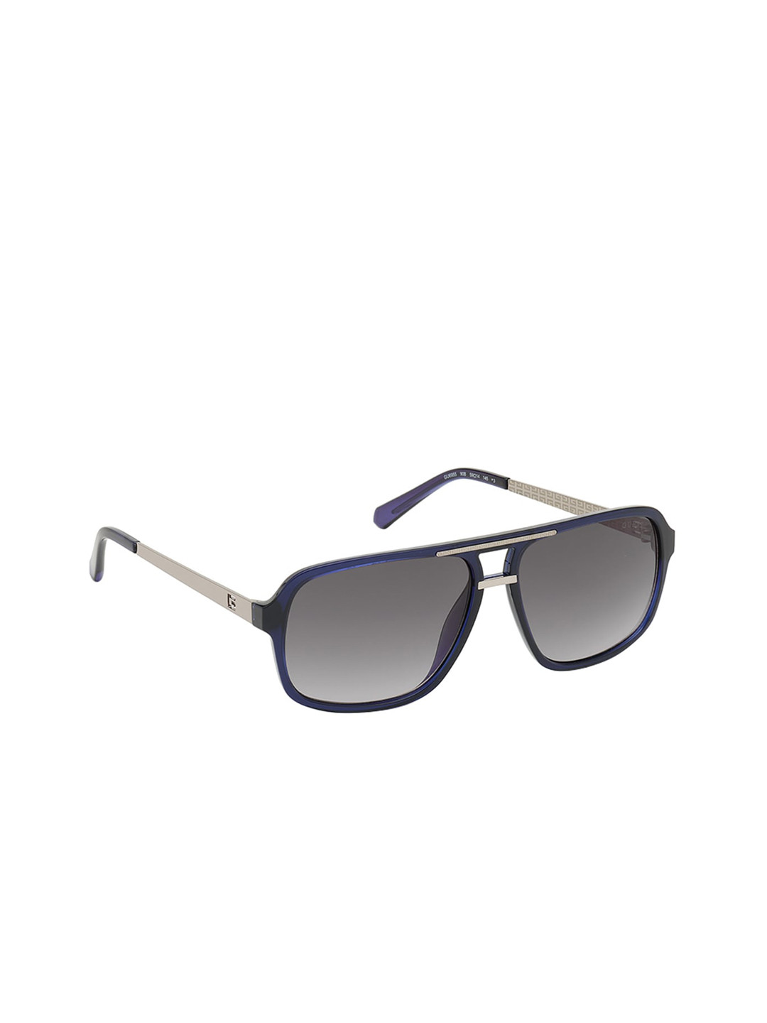 Buy GUESS Men Aviator Sunglasses GU6955 59 90B Sunglasses for Men