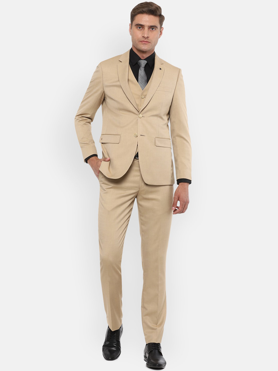 louis philippe three piece suits
