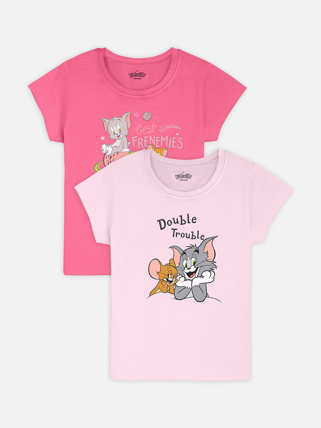 Jerry Printed Premium Quality T-Shirt For Baby Girls In Cheapest Price Only In BD