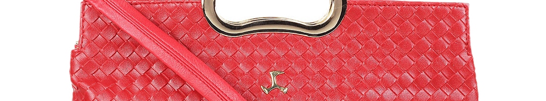 Buy Mochi Red Solid Handheld Bag - Handbags for Women 13679966 | Myntra