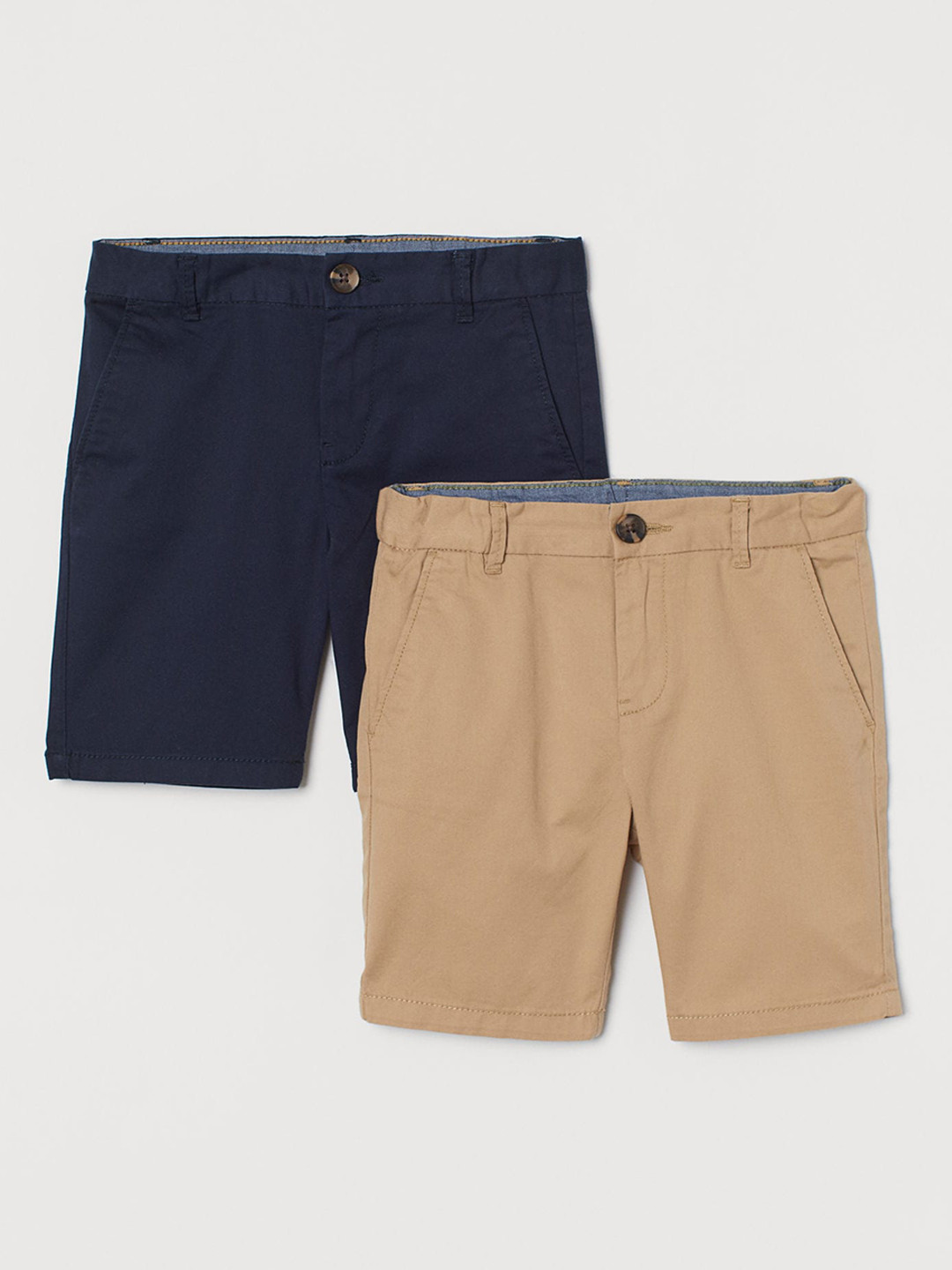 Buy H&M Boys 2 Pack Chino Shorts Shorts for Boys 13709814 Myntra