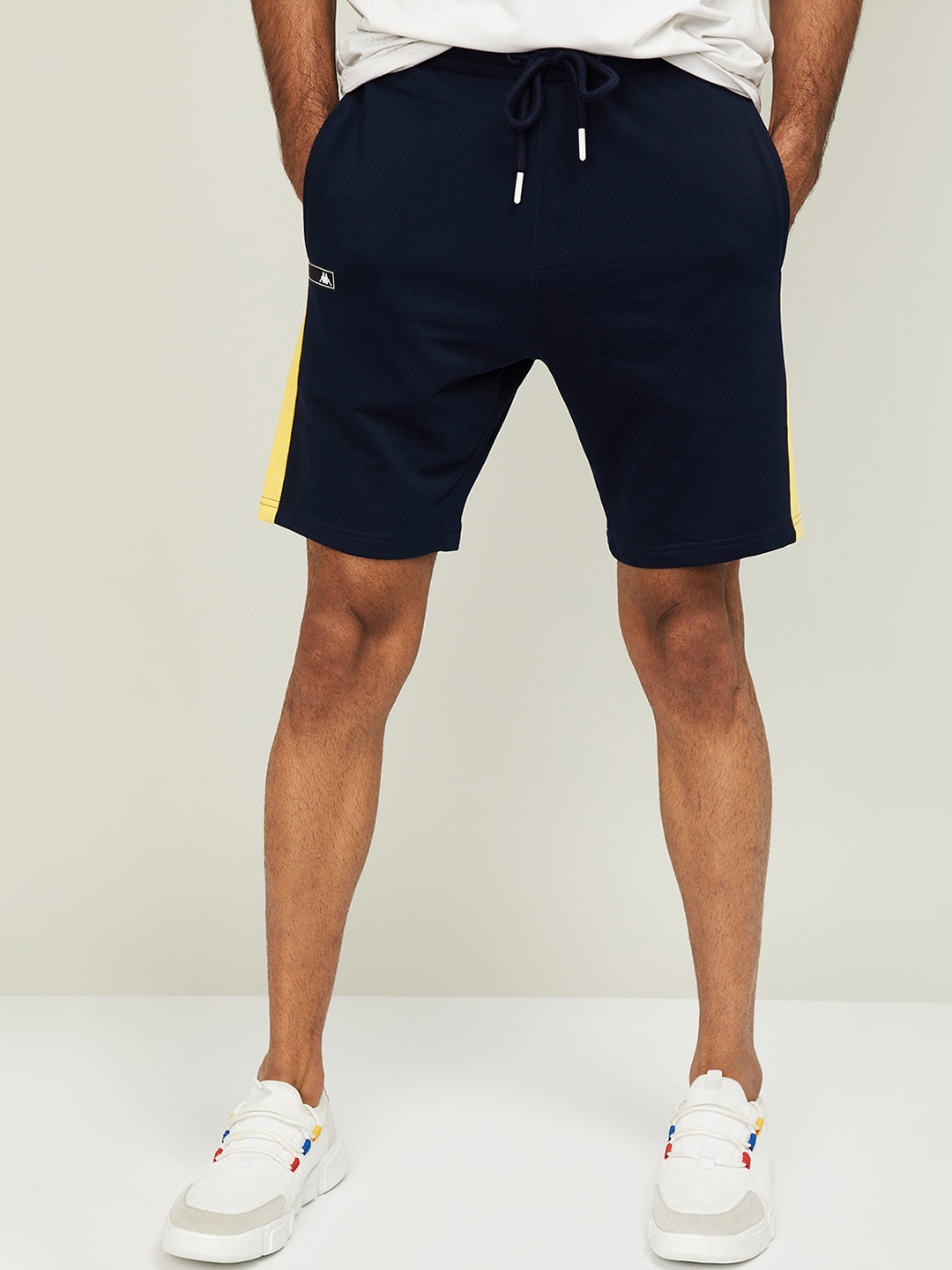 red kappa shorts