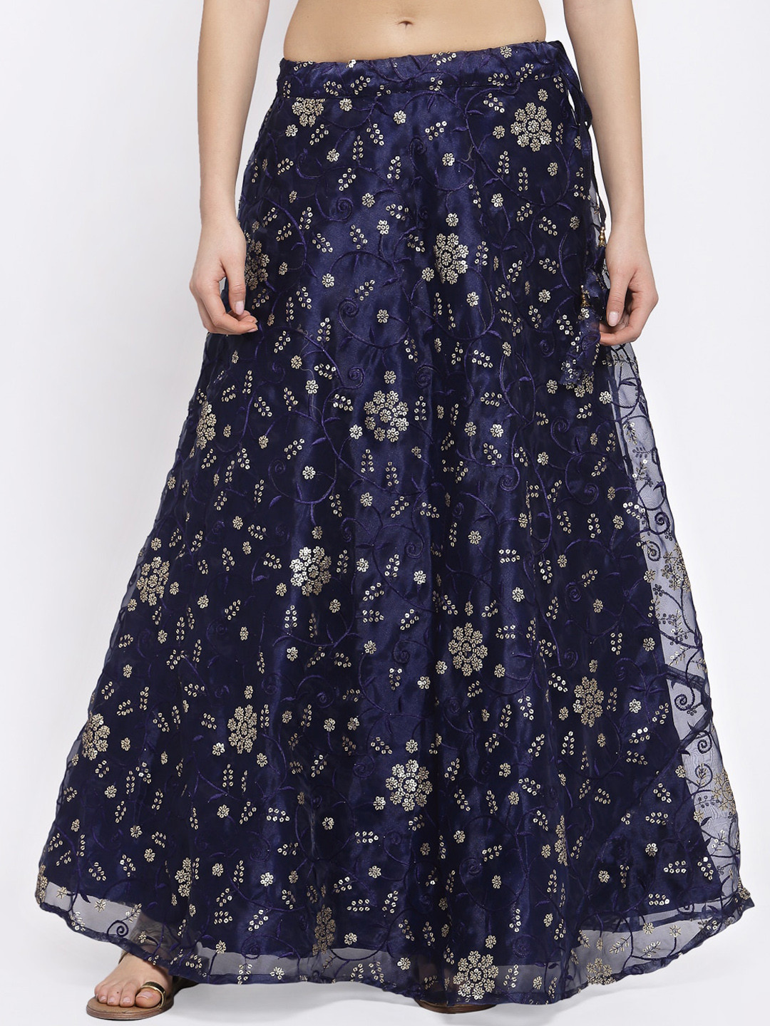 embellished skirt long