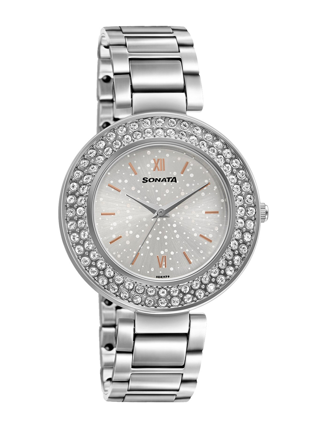 Buy Sonata Women Silver Toned Analogue Watch 87033SM01 Watches for