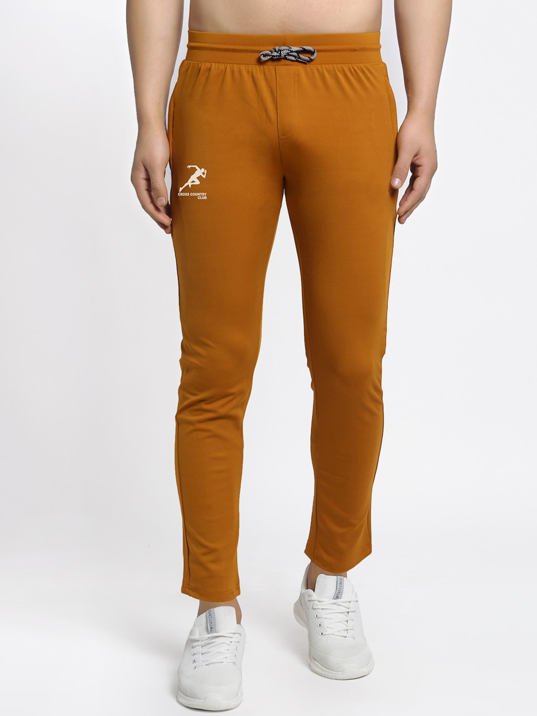 Buy GRACIT Men Brown Solid Track Pants Track Pants for Men 13744284