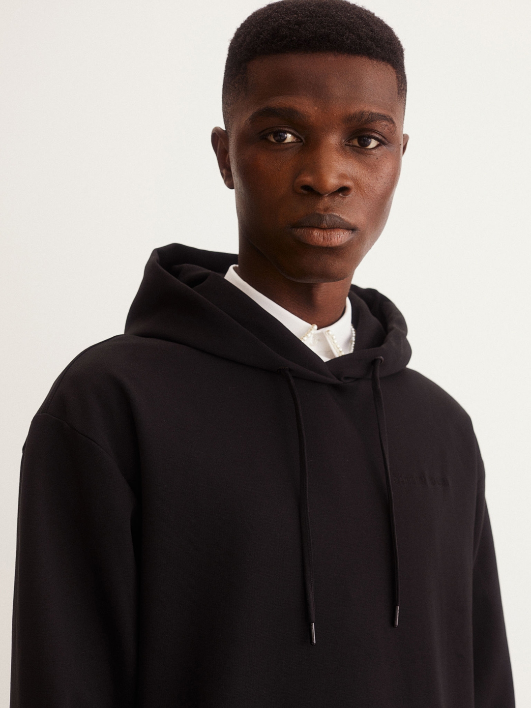 hnm black hoodie