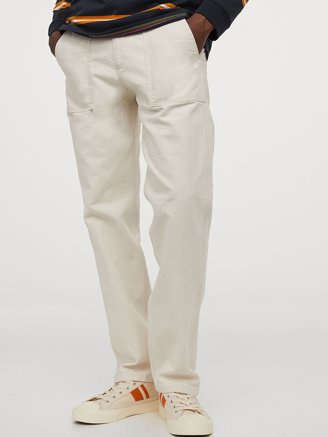 Buy H&M Men White Relaxed Jeans Jeans for Men 13759144 Myntra