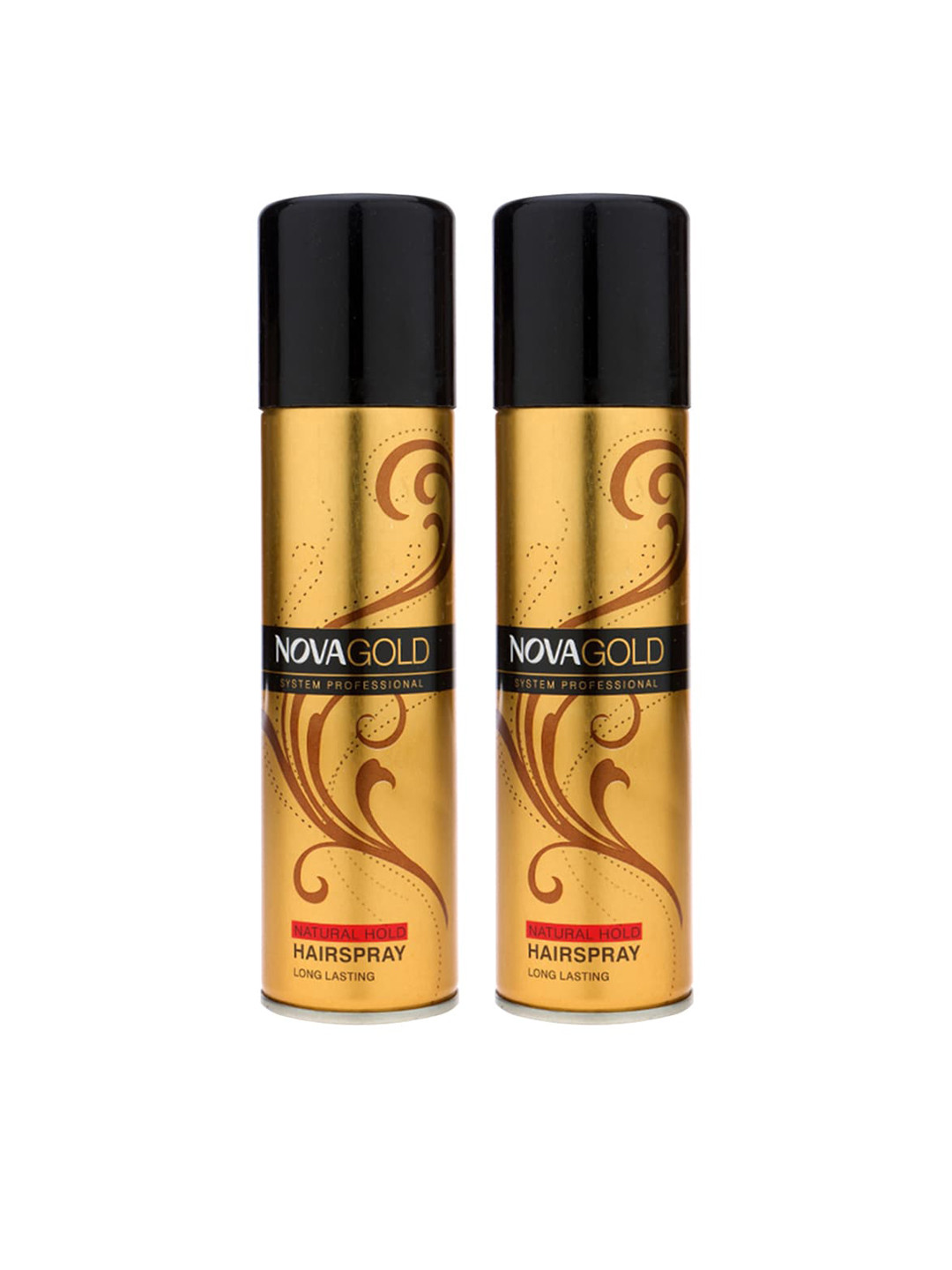Buy Nova Gold Natural Hold Hair Spray 200ml Pack Of 2 - Hair Spray for