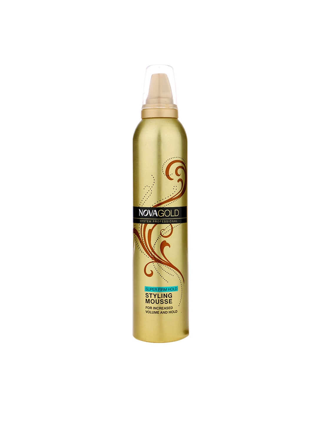 Buy NOVA Super Firm Mousse Gold Hair Spray 300ml - Hair Gel And Spray