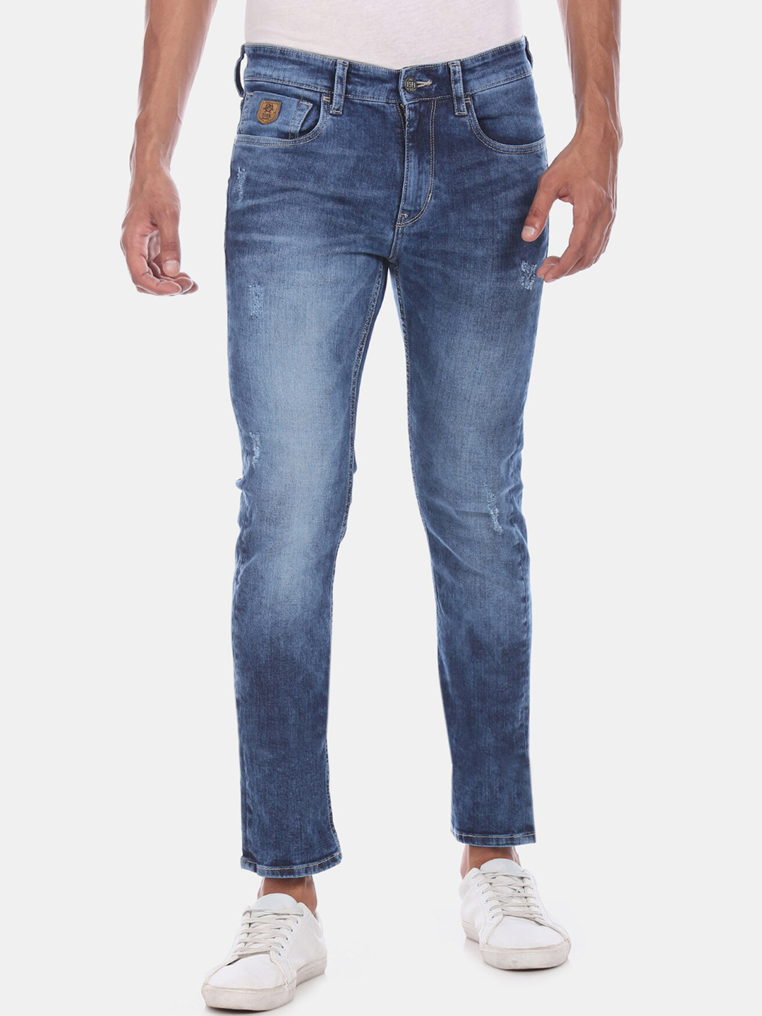 Buy U.S. Polo Assn. Denim Co. Men Blue Slim Fit Jeans - Jeans for Men ...