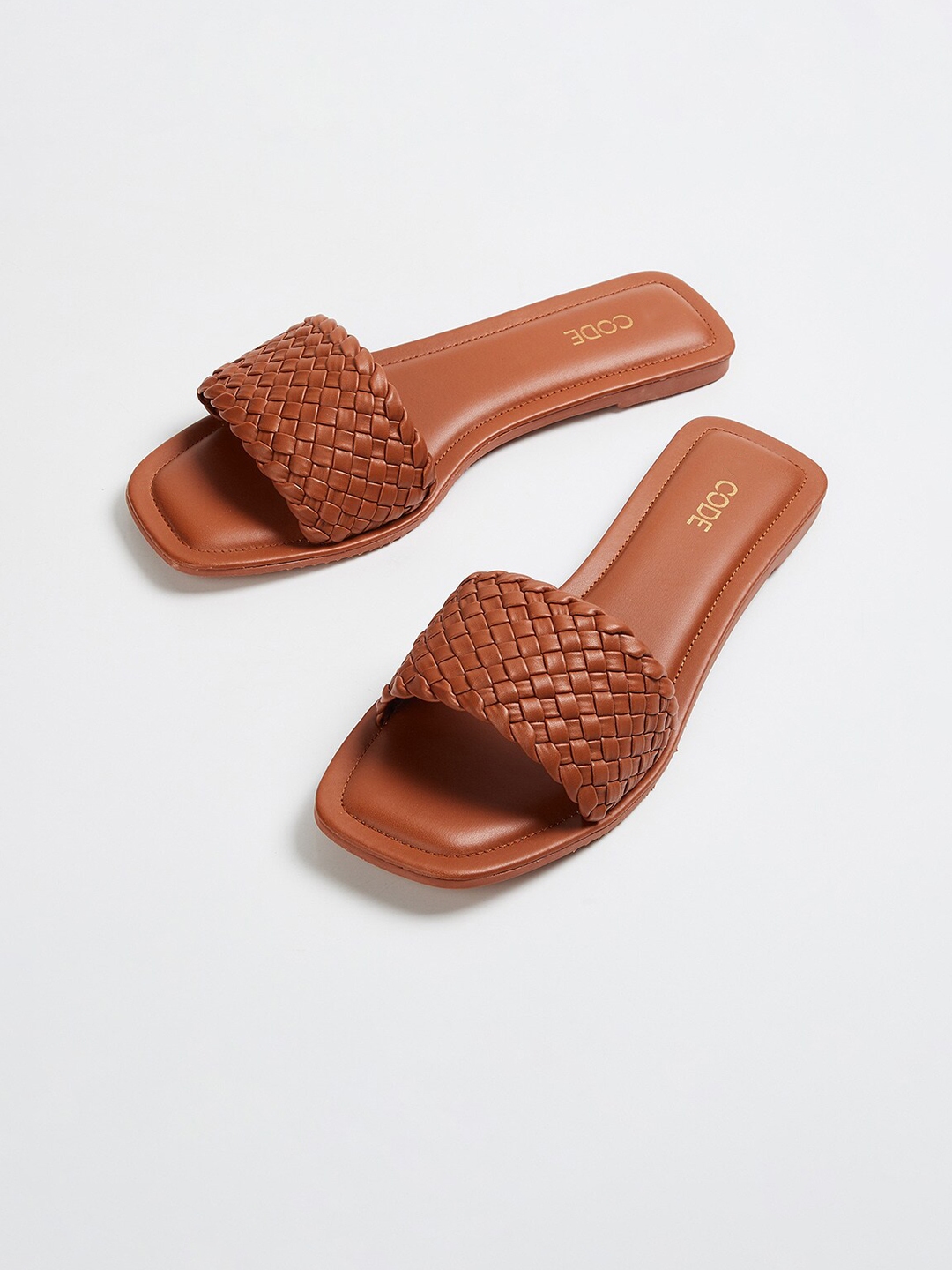 tan brown flats