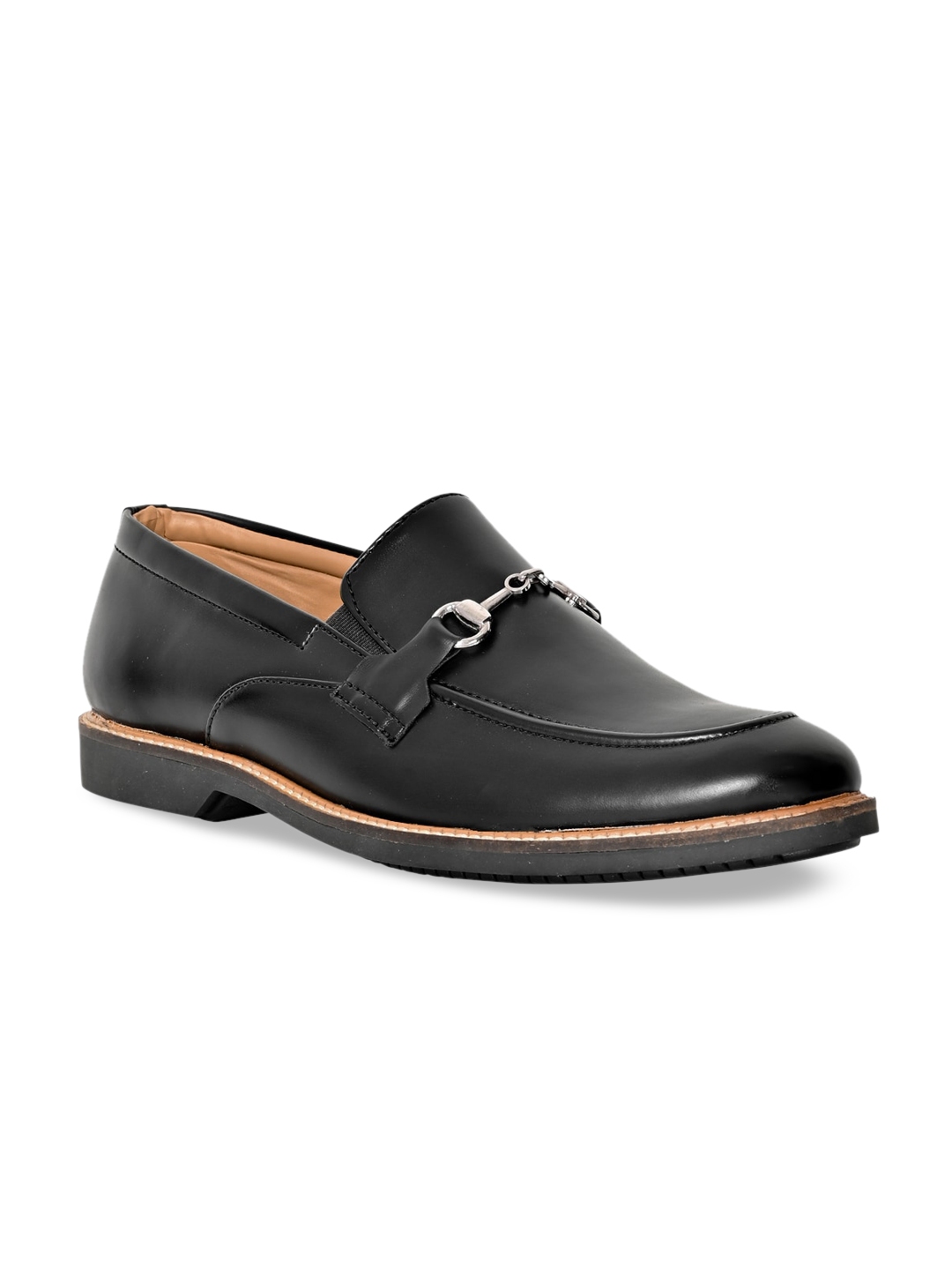 mens black loafers 10.5