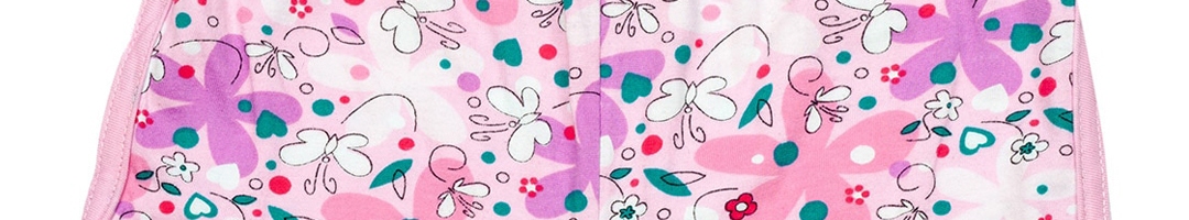 Buy Zoom Minimondo Kids Pink Floral Printed Brief - Briefs for Unisex ...