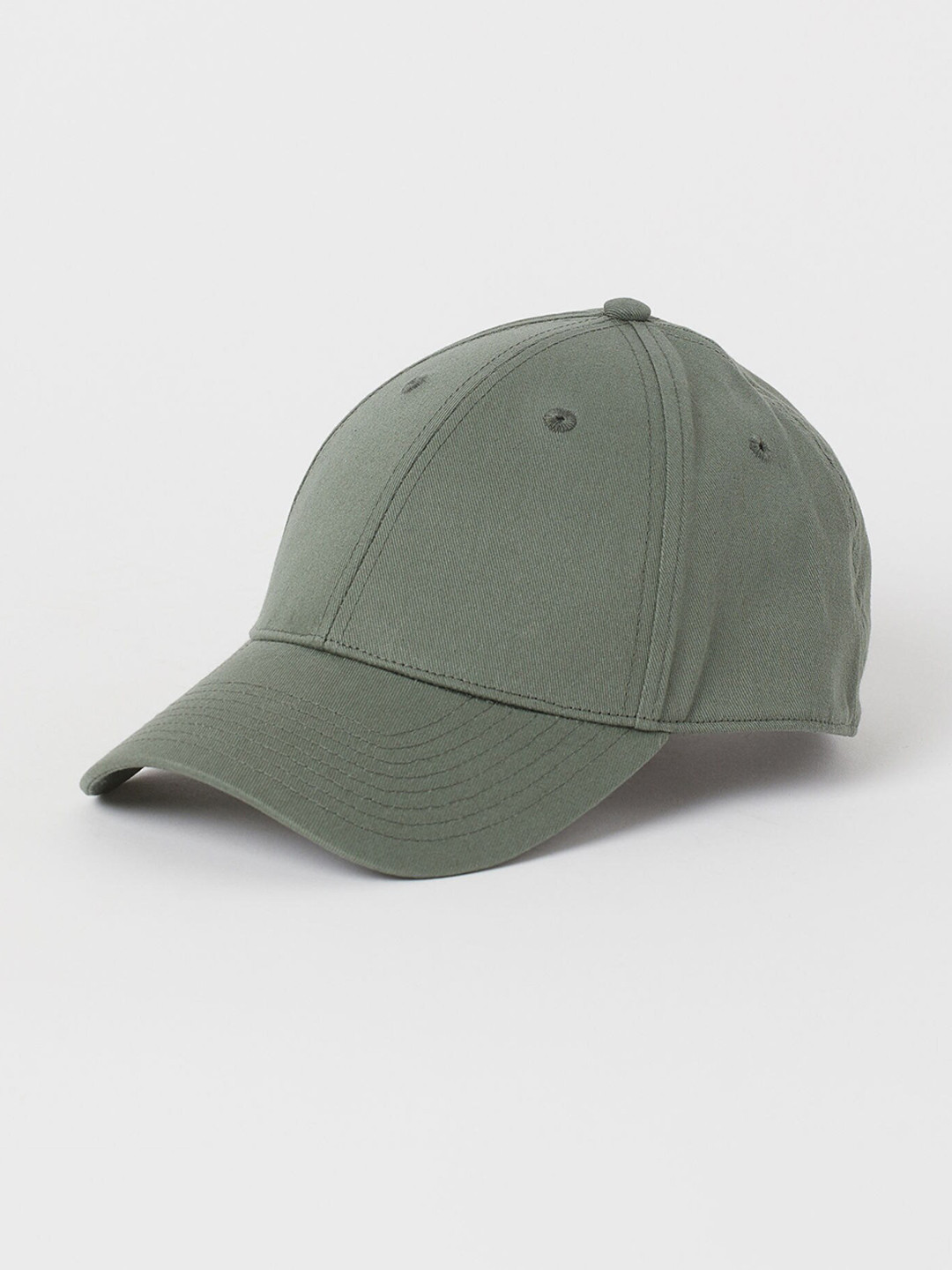 Buy H&M Men Olive Green Solid Cotton Twill Cap Caps for Men 13628558 Myntra