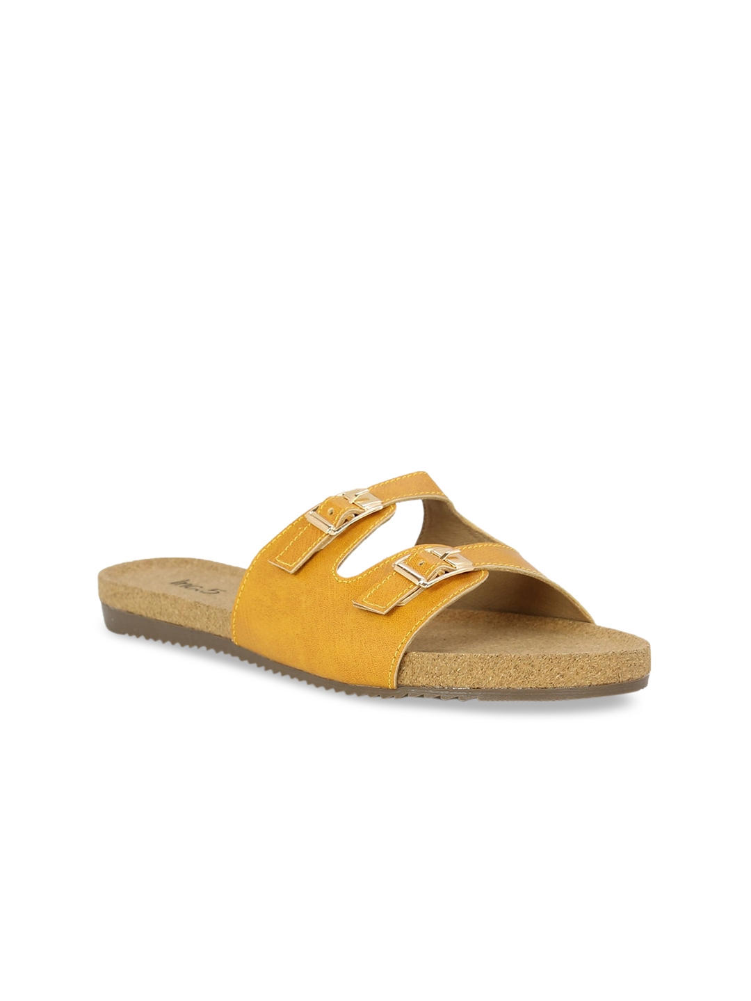 womens mustard yellow flats