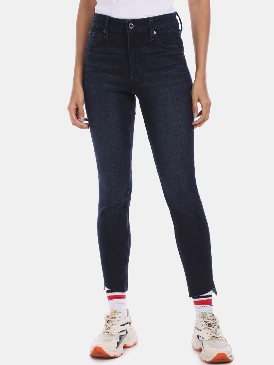 gap high rise skinny jeans