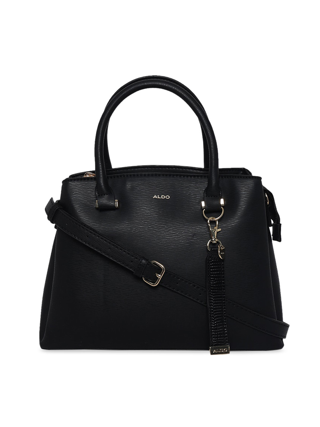 Buy ALDO Black Solid Handheld Bag - Handbags for Women 13892840 | Myntra