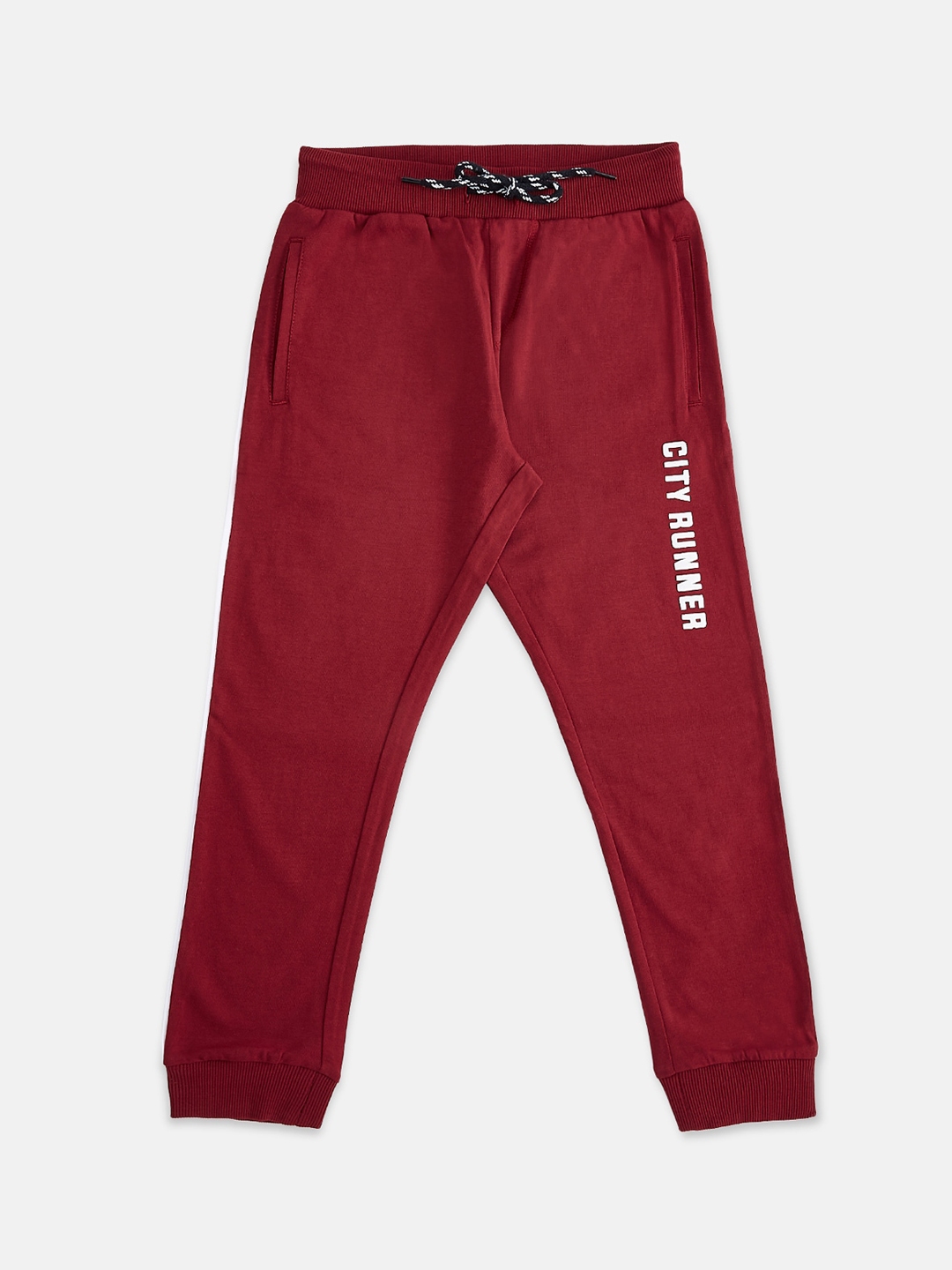 boys maroon joggers