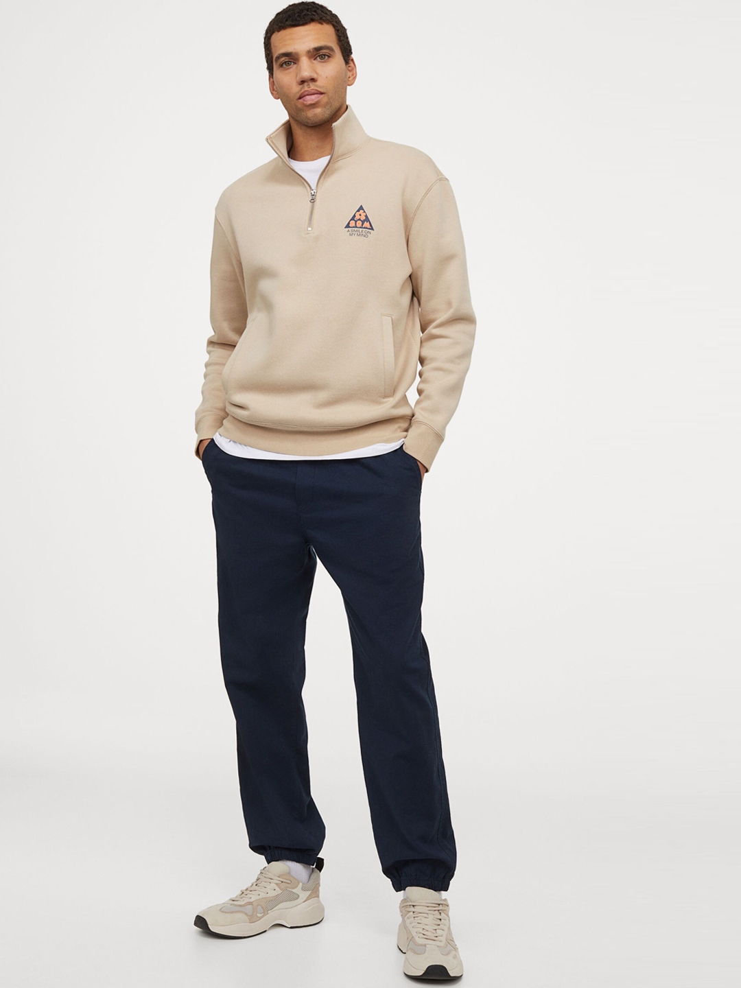 h and m linen joggers