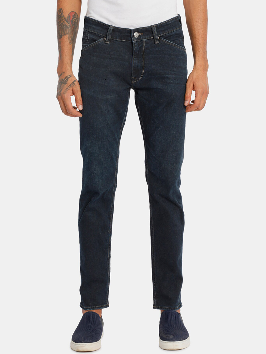 Buy U.S. Polo Assn. Denim Co. Men Blue Slim Fit Jeans - Jeans for Men ...