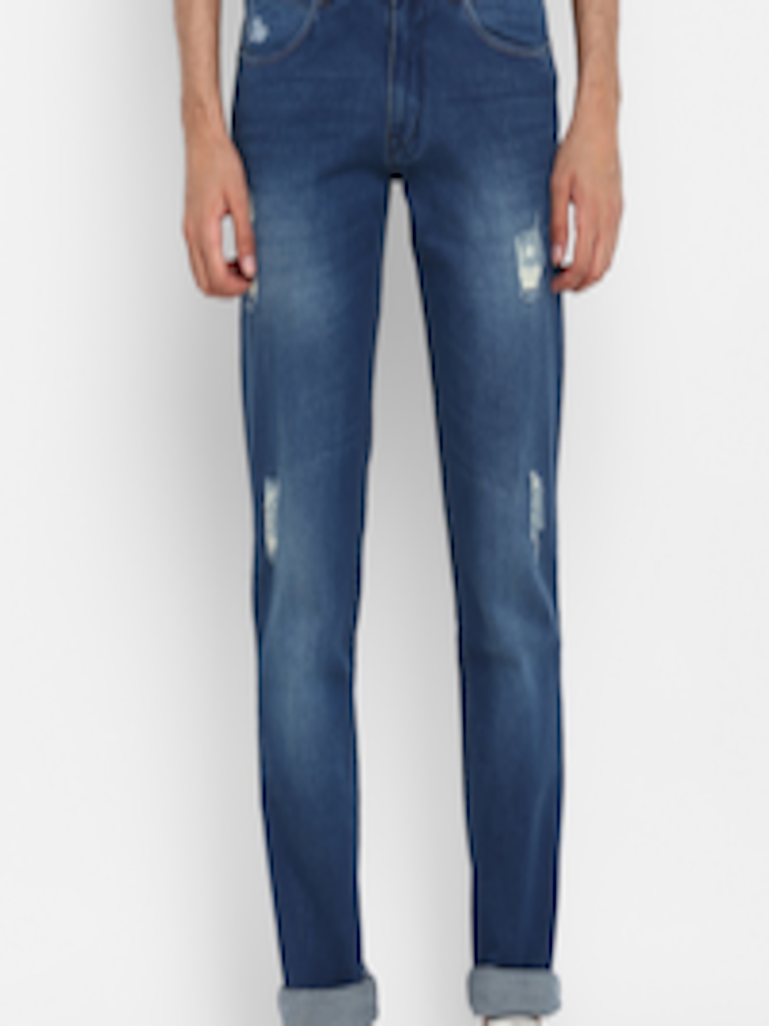 Buy Cantabil Men Blue Slim Fit Jeans - Jeans for Men 13921744 | Myntra