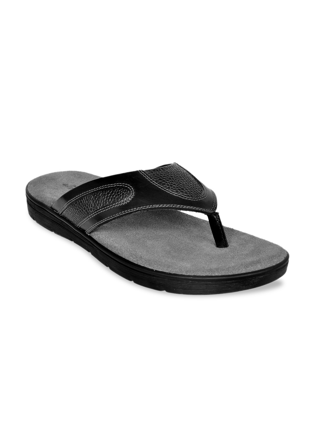 Buy Allen Cooper Men Black Sandals - Sandals for Men 13926164 | Myntra