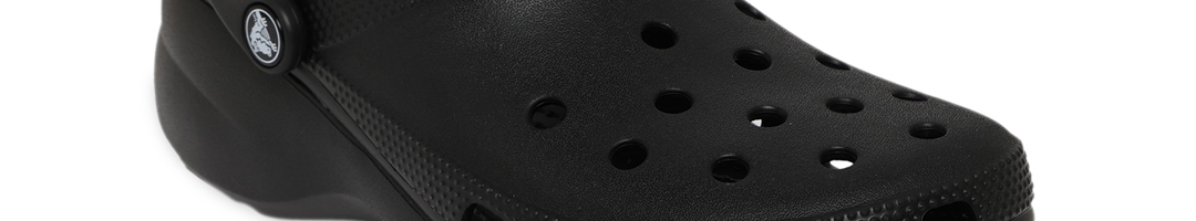Buy Crocs Classic Women Black Sandals - Flip Flops for Women 13926376 ...