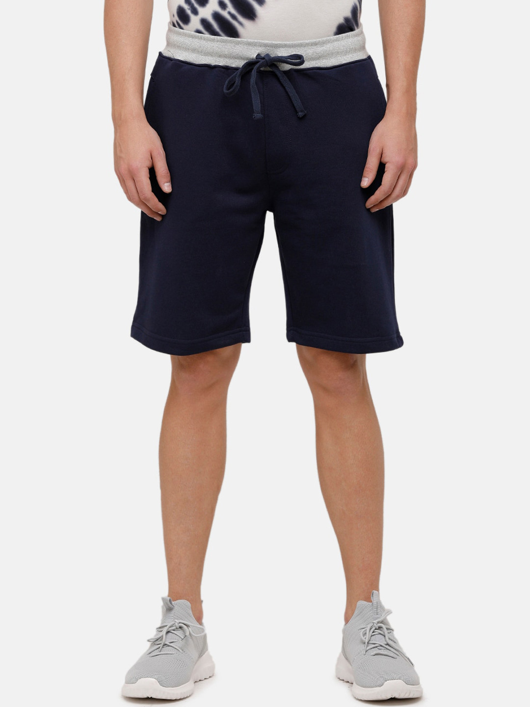Buy MADSTO Men Navy Blue Solid Lounge Shorts Lounge Shorts for Men