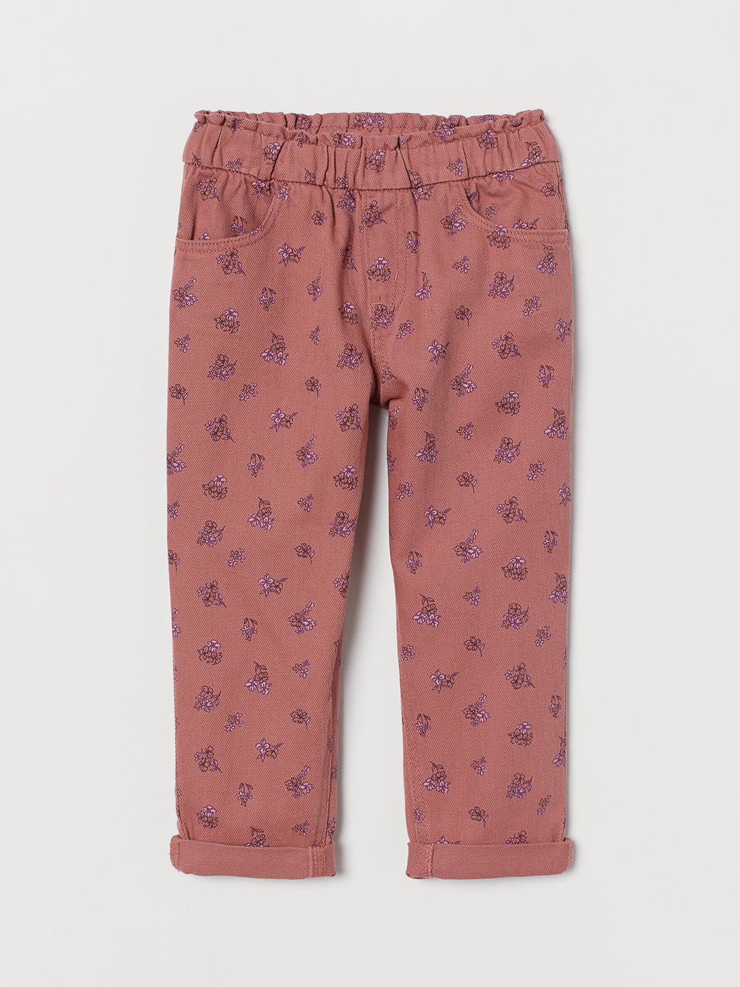 h&m pink joggers