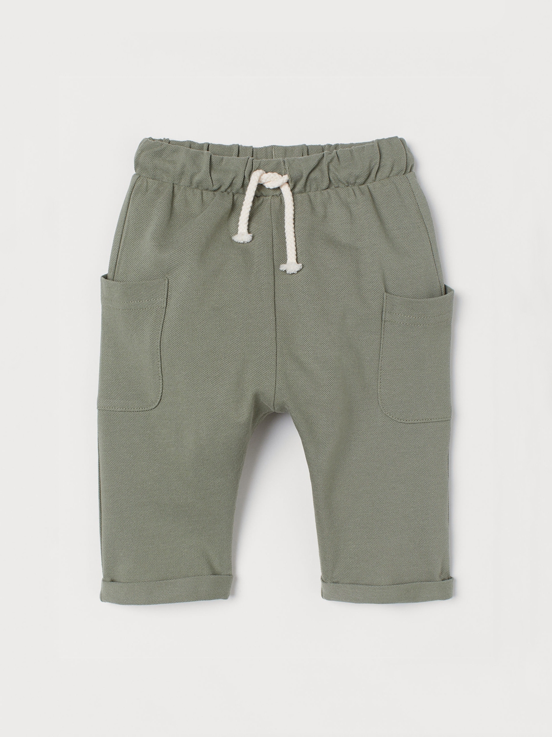 h and m green joggers