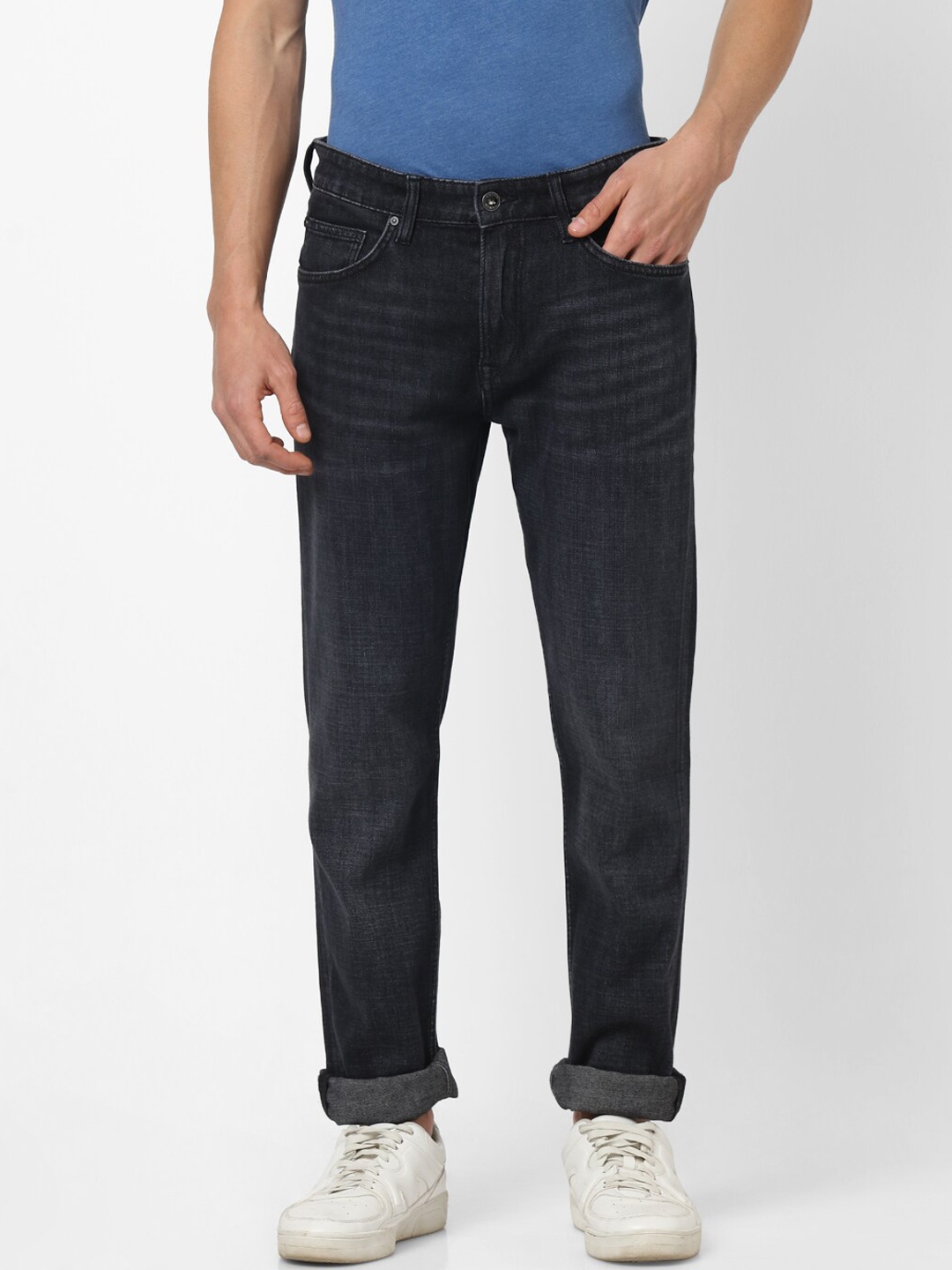 Buy Celio Men Black Slim Fit Mid Rise Clean Look Jeans Jeans For Men