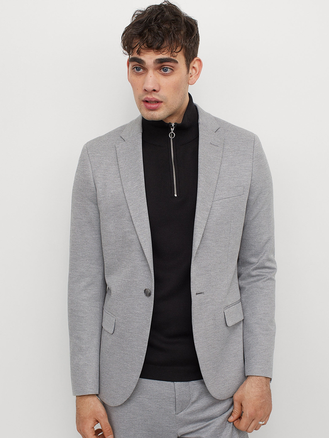 h and m mens suit jacket