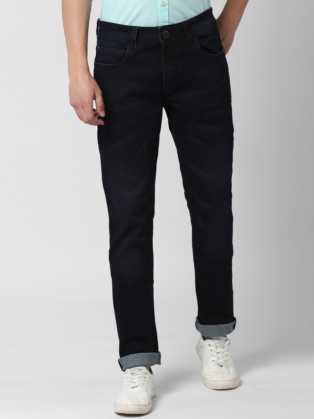 peter england black jeans