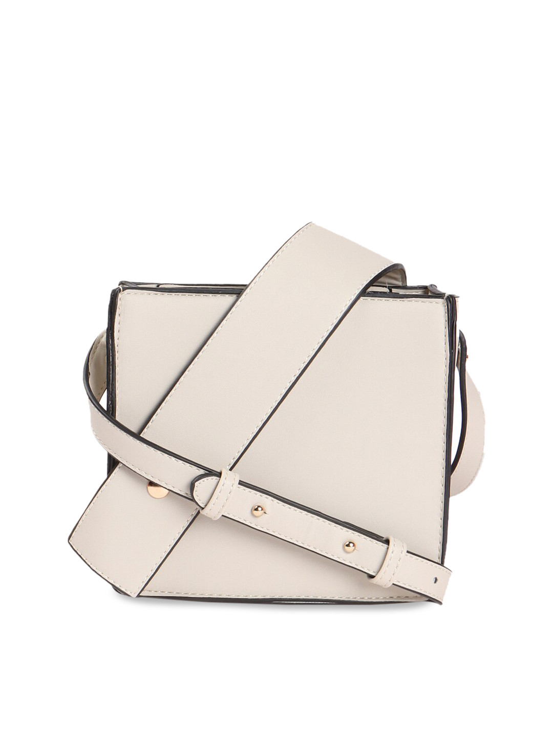 Buy FOREVER 21 Off White Solid Sling Bag Handbags for Women 13807228