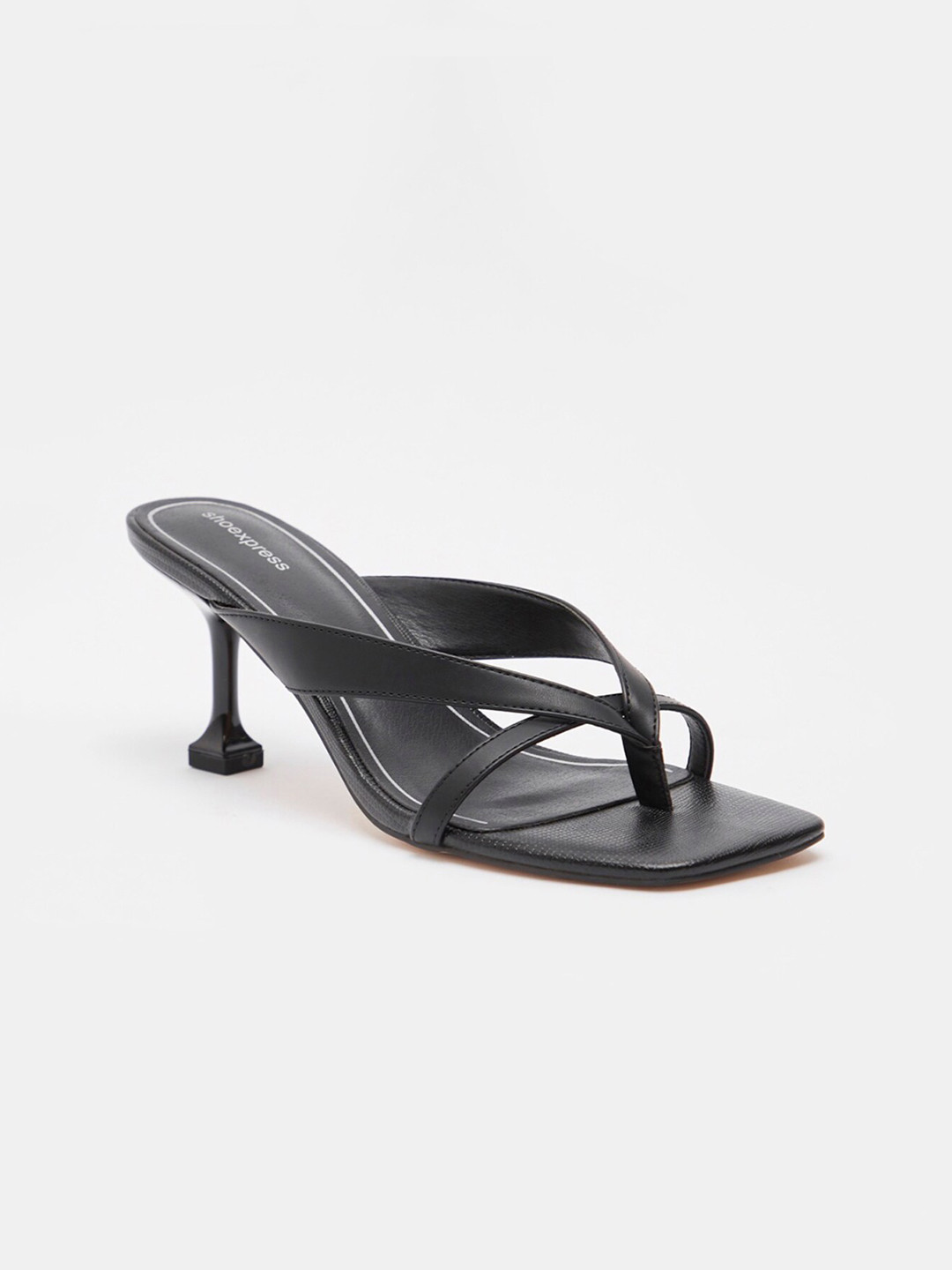 Buy Shoexpress Women Black Solid Slim Heels Heels for Women 13824272