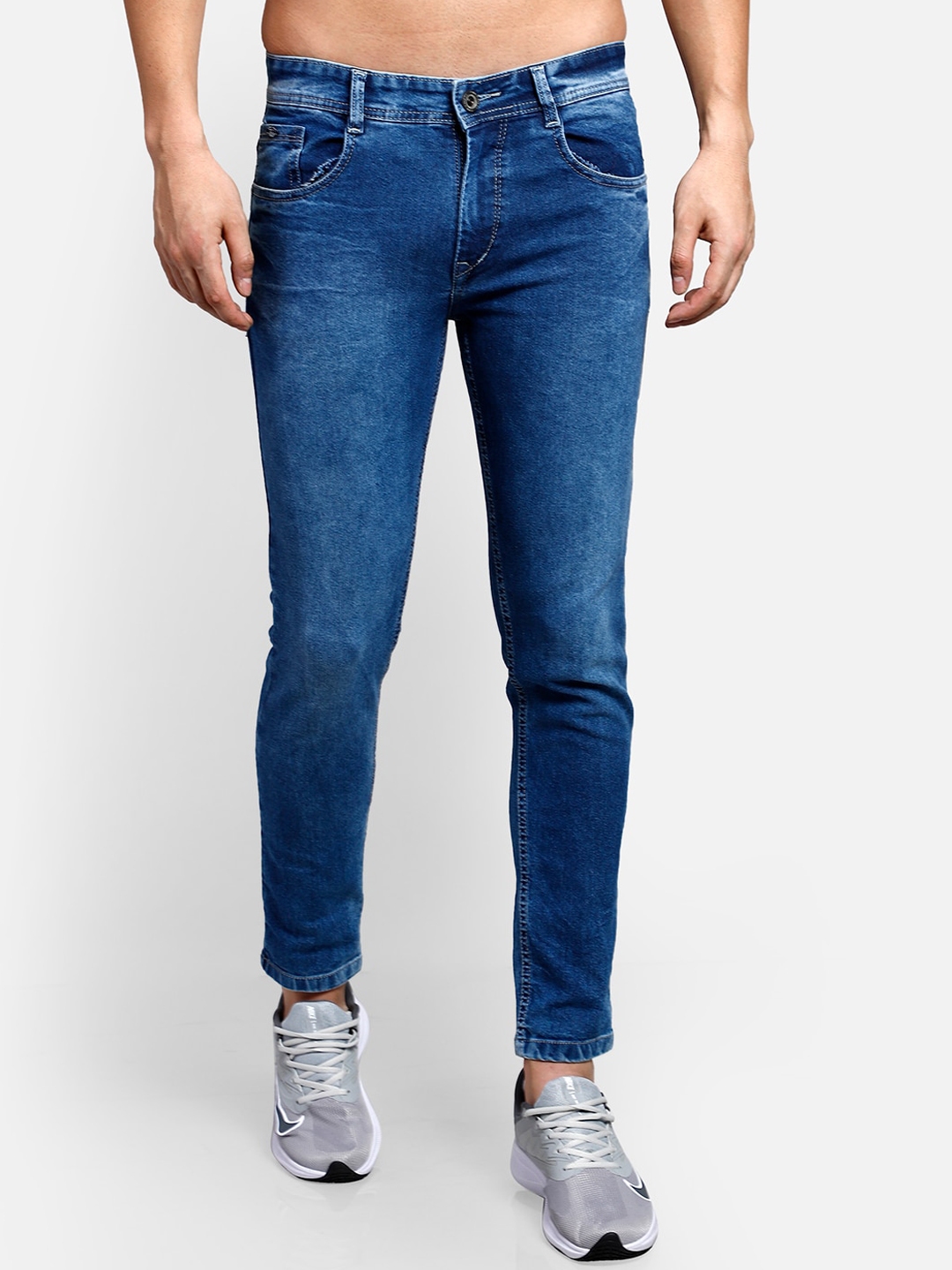 Buy COBB Men Blue Slim Fit Jeans - Jeans for Men 14066450 | Myntra