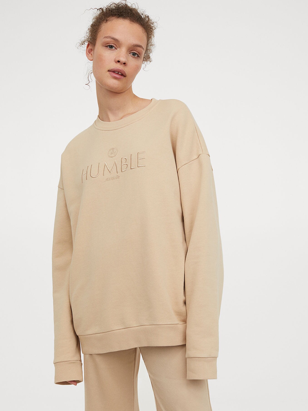 long sweatshirt h&m