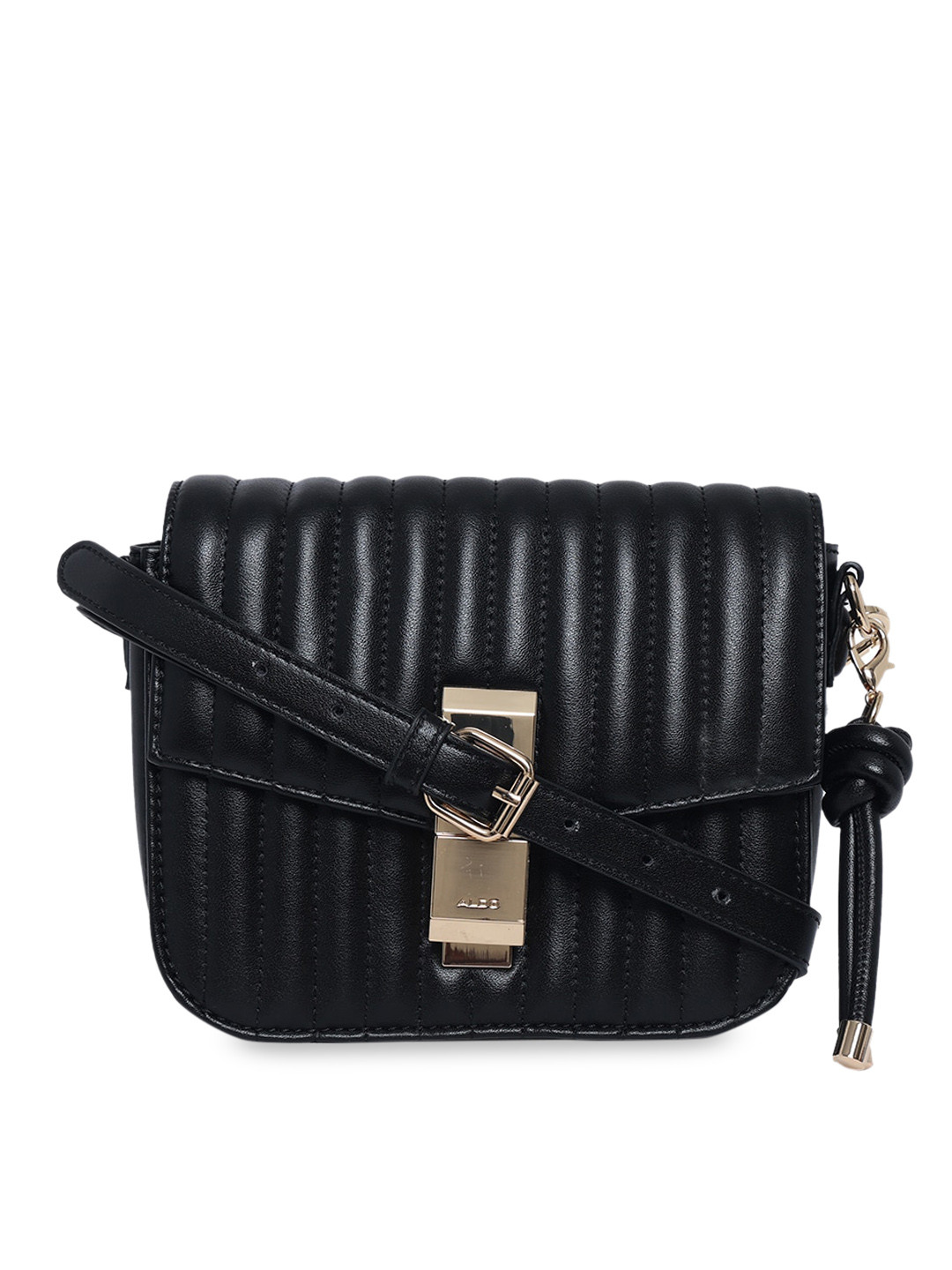 Buy ALDO Black Solid Sling Bag Handbags for Women 14059826 Myntra