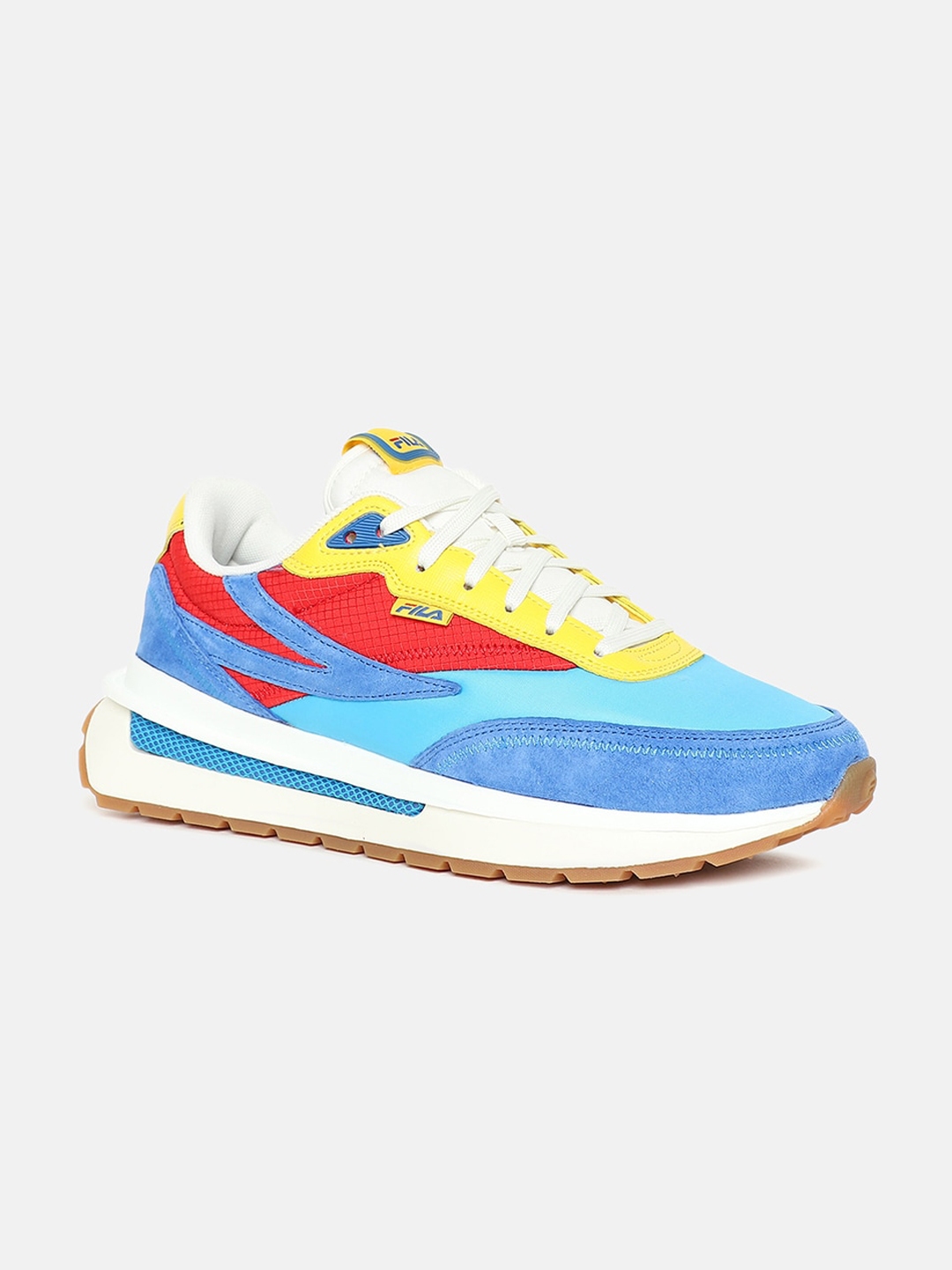 Red and yellow filas sale
